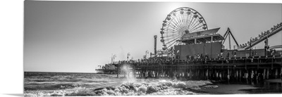 Santa Monica Pier, Los Angeles, California - Panoramic