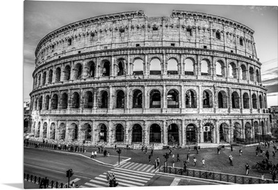 The Colosseum at Dusk, Rome, Italy, Europe