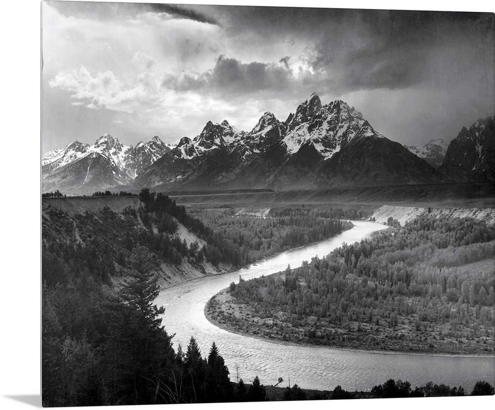 The Tetons - Snake River.