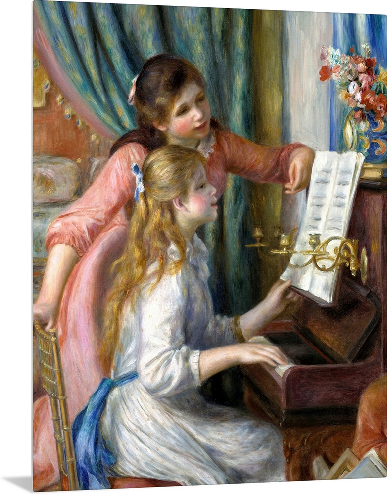 In late 1891 or early 1892 Renoir was invited by the French government to execute a painting for a new museum in Paris, th...