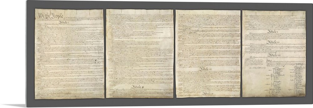 United States Constitution - Horizontal