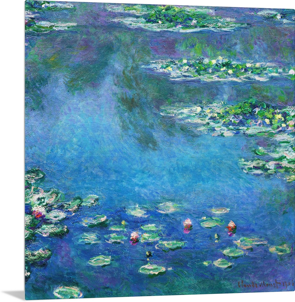 "One instant, one aspect of nature contains it all," said Claude Monet, referring to his late masterpieces, the water land...