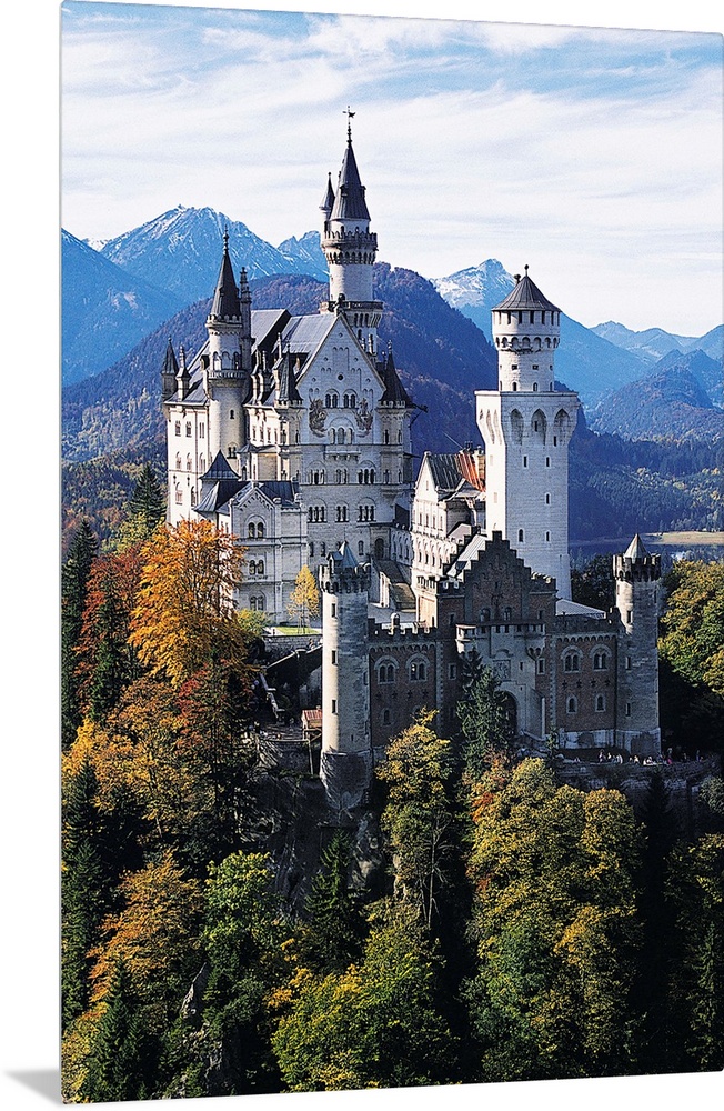 Neuschwanstein Castle, Allgau, Germany.