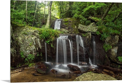 Waterfall, Blue Ridge Mountains, North Carolina