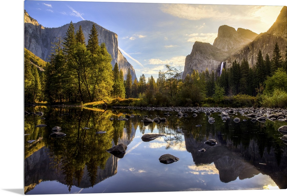 Sunrise On Yosemite Valley, Yosemite National Park, California