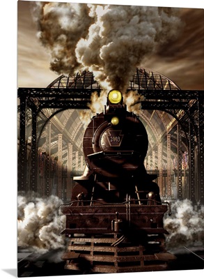 Industrial age of steam engine.