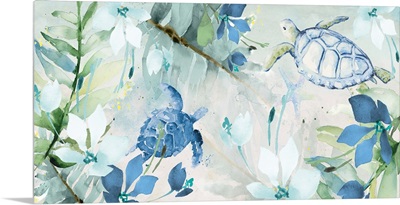 Watercolor Sea Turtles