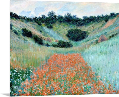 Poppy Field In A Hollow Near Giverny, 1885