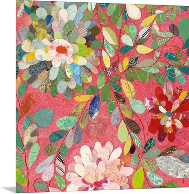 Red and Pink Dahlia III