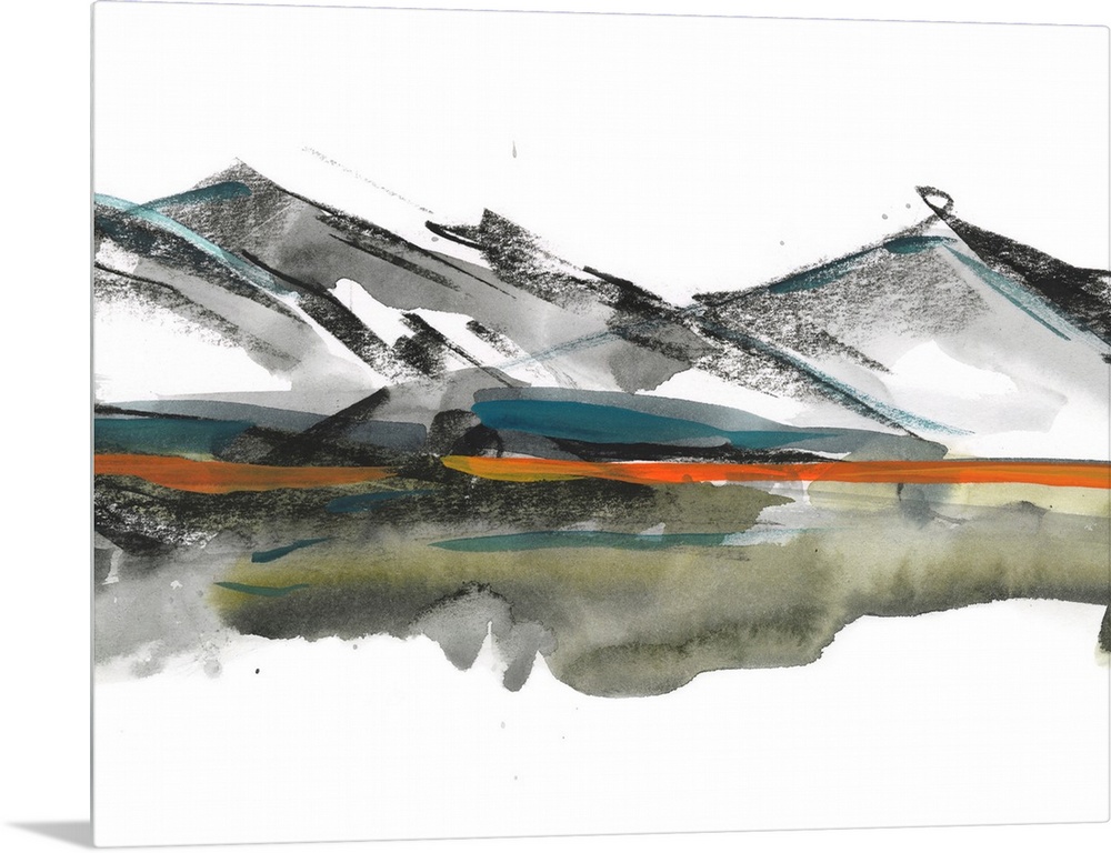 Abstract Mountain View II