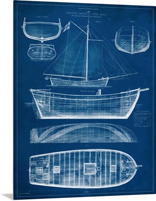 Antique Ship Blueprint II