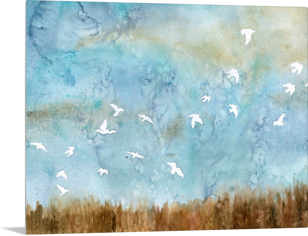 Birds in Flight I