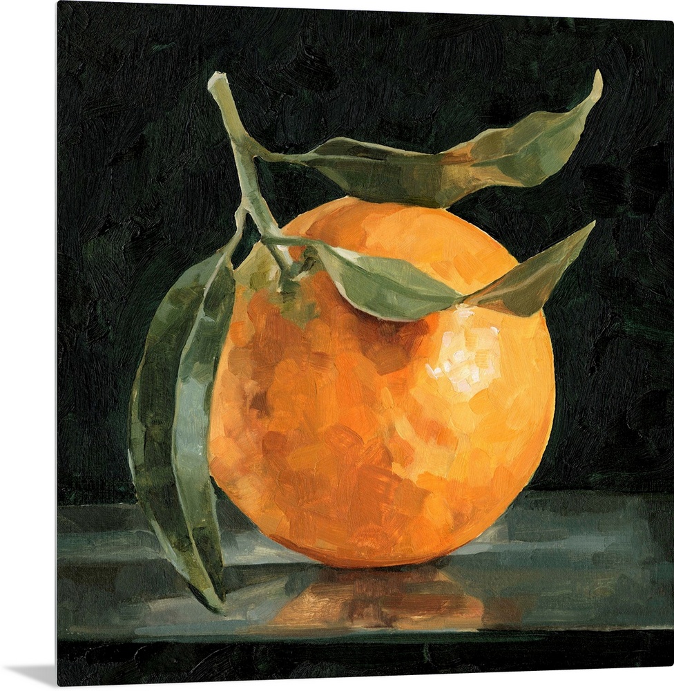 Dark Orange Still Life I