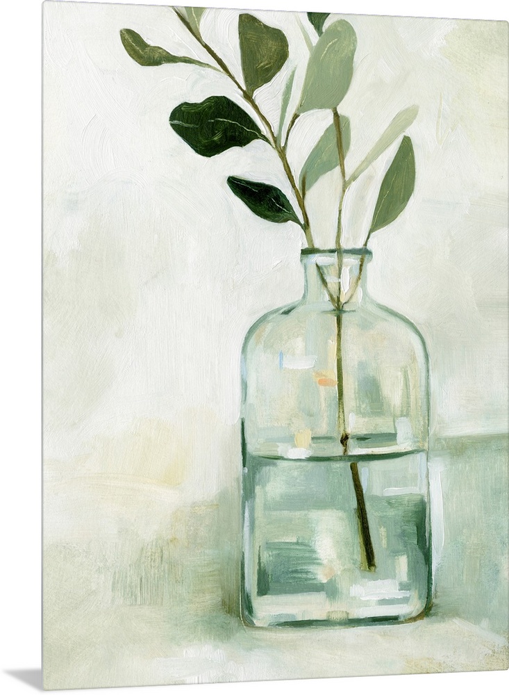 Eucalyptus Branch Still Life I