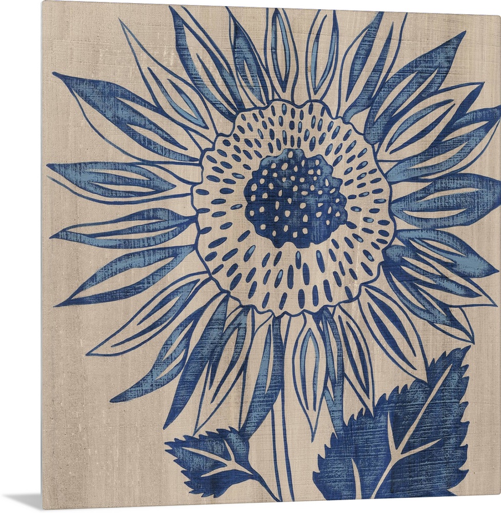 Indigo Sunflower