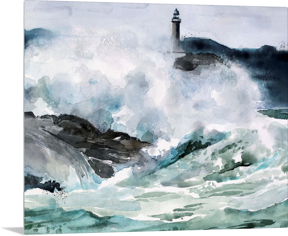 Lighthouse Waves II