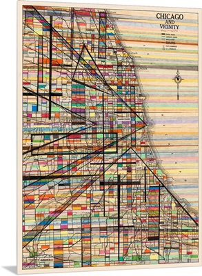 Modern Map of Chicago