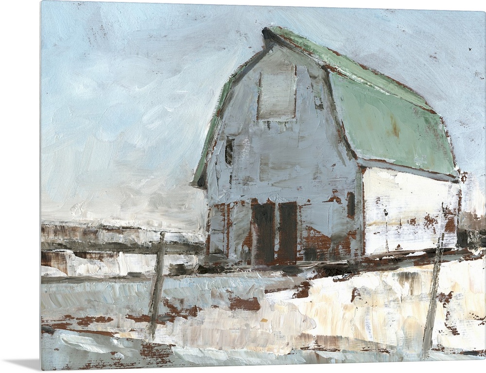 Plein Air Barn I