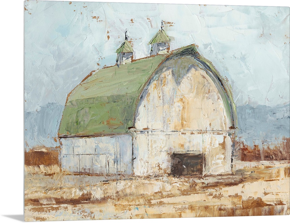 Whitewashed Barn III