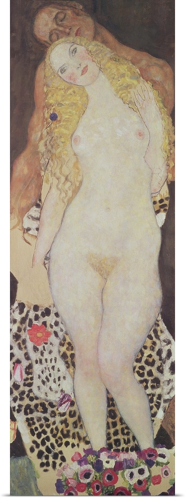 XAM68617 Adam and Eve, 1917-18  by Klimt, Gustav (1862-1918); oil on canvas; Osterreichische Galerie Belvedere, Vienna, Au...