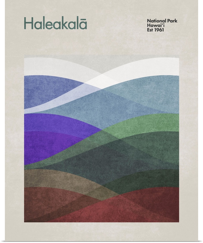 Abstract Travel Haleakala