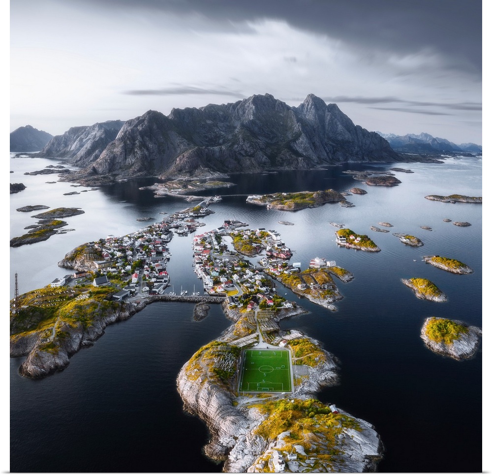 Football Stadium At The End Of The World