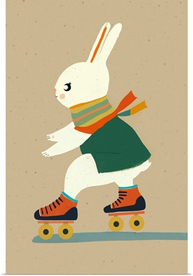 Inline Skating Bunny