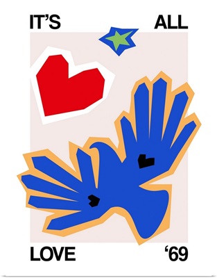 It's All Love '69 Bird Blue