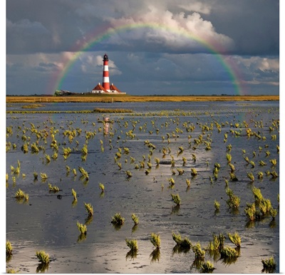 Lighthouse Meets Rainbow