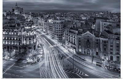 Madrid City Lights