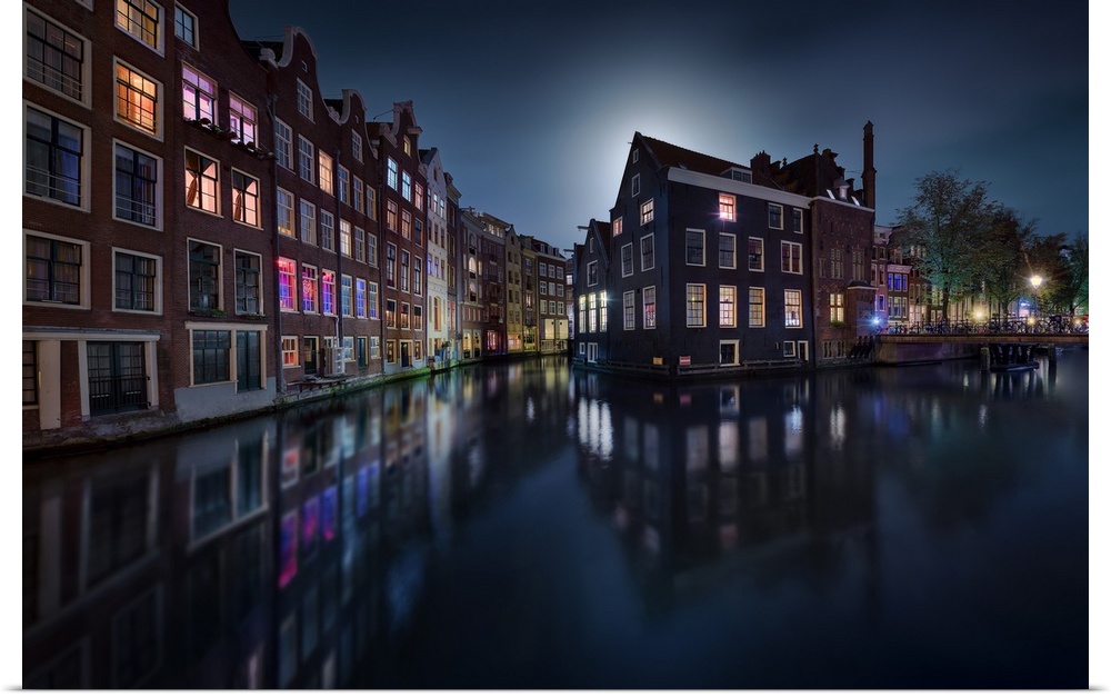 Moonlight Over Amsterdam