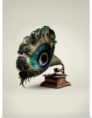 Peacock Gramophone