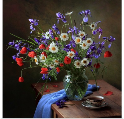 Still Life With Meadow Flowers