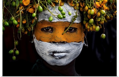 Surma Tribe Girl, Ethiopia