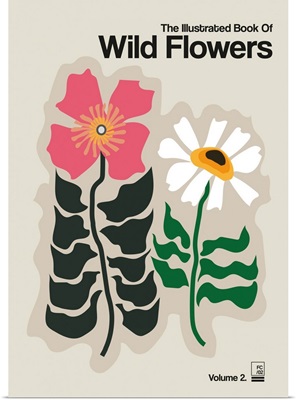 The Illustrated Book Of Wild Flowers Vol. 2 Grey