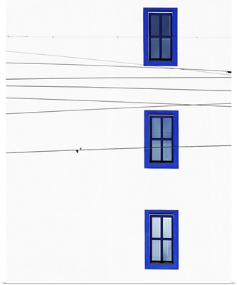 Three Blue Windows