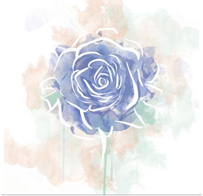 Floral Watercolor Rose