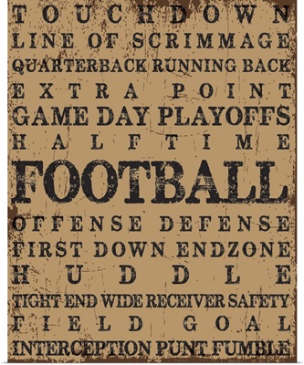 Football Typography