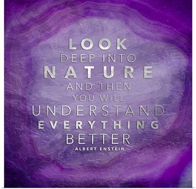 Nature Agate - Purple