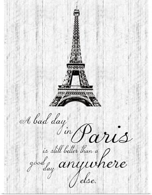 Paris Quote I