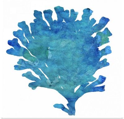 Watercolor Ocean - Coral III