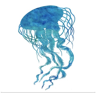Watercolor Ocean - Jellyfish II