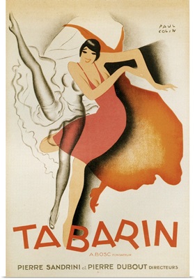 1920's France Tabarin Poster