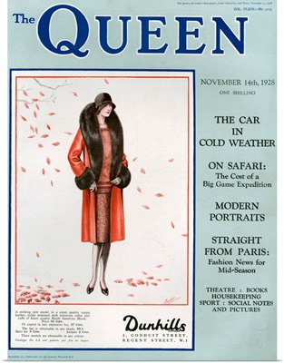 1920's UK The Queen Magazine Cover