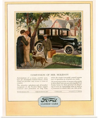 1920's USA Ford Magazine Advert