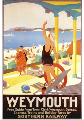 1930's UK Southern Railway Poster