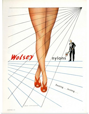 1940's UK Wolsey Magazine Advert