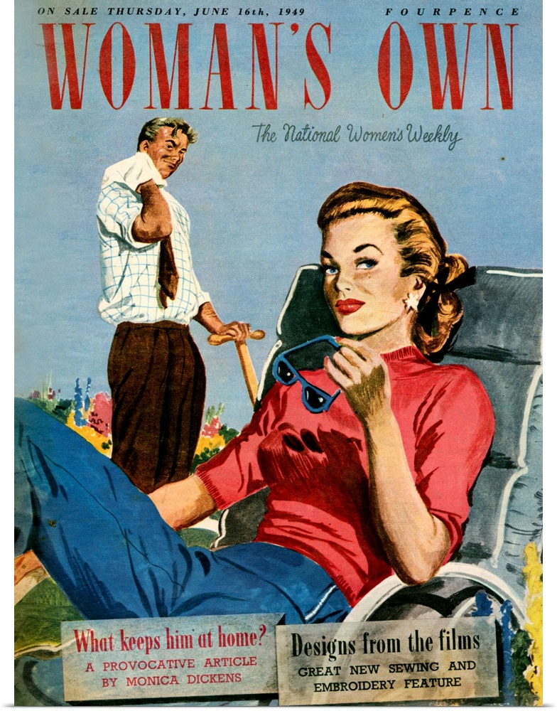 1940's UK Woman's Own Magazine Cover