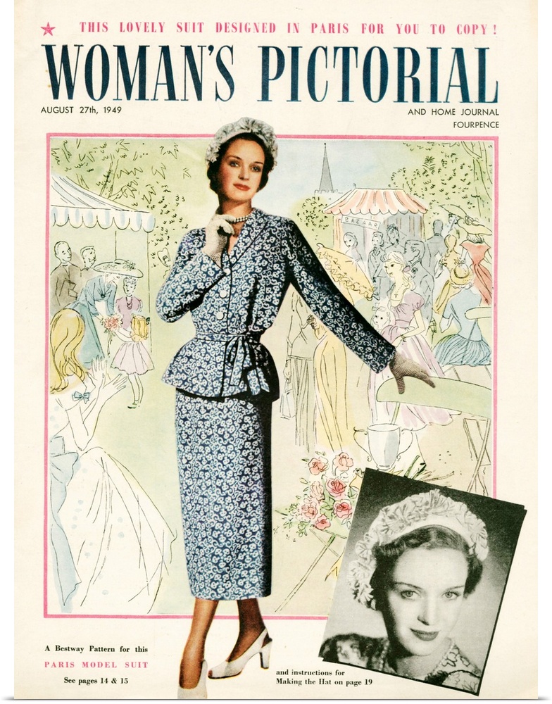 1940s UK Woman's Pictorial Magazine Cover