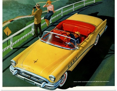 1950's USA Buick Magazine Advert (detail)